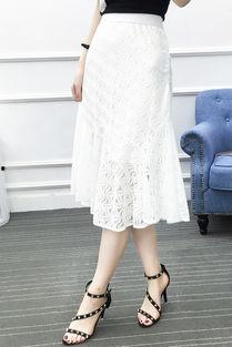 蕾丝半裙搭配图片,蕾丝半裙搭配指南